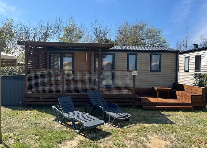 Camping Les Dunes 5 Etoiles Mobil Home 6 Personnes